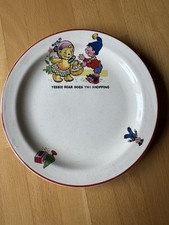 Vintage Biltons Noddy Ware Side Plate Tessie Bear Enid Blyton 16.5cm Diameter