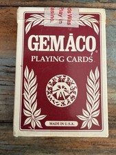 Vintage Gemaco Playing Cards