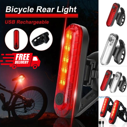 Rechargeable rear bike - bike, lights