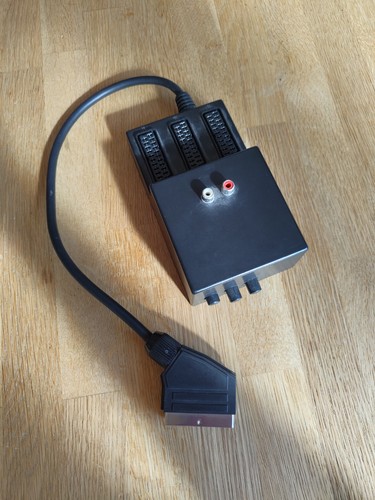 Way scart switcher box - scart,