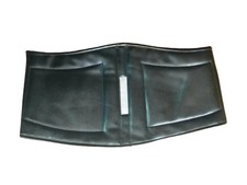 MB Black Adult Body Kidney Belt Reflective Silver Size 1 26" - 30" BC40194