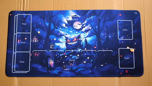 Gengar starry night playmat - gengar, 'starry
