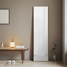 150cm Extra Long Full Length Mirror Free Standing/Wall Mounted Bedroom Wardrobe