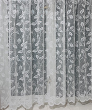 Maggi WHITE Leaf LACE NET