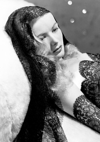 Veronica lake monochrome photo - veronica,
