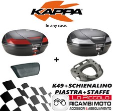 Yamaha MT-07 Tracer 2018 Kappa Monokey K49 Top Case + KZ2130 + KM5 + Backrest