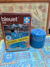 Campingaz Bleuet 206 Single Burner Folding Gas Camping Stove + Windshield