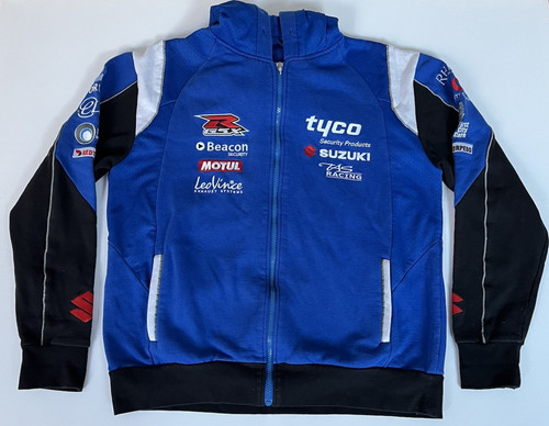 Suzuki hoodie mens medium blue - suzuki,
