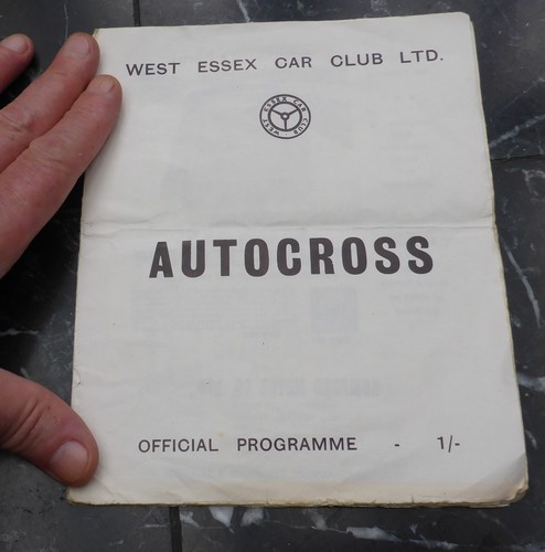 Old programme autocross west - old,