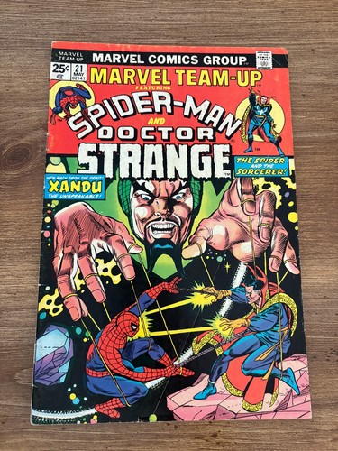 Marvel team 21 fn comic - 21,