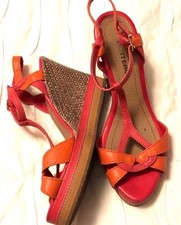 Bottero Orange Red Leather