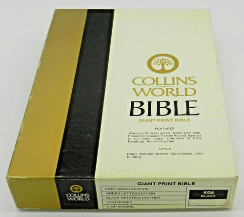Collins world bible giant - collins, (giant