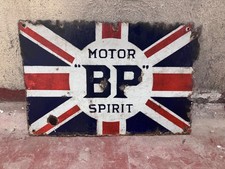 Original, Vintage, Double Sided, MOTOR BP SPIRIT, Enamel Sign, 61 x 41cm