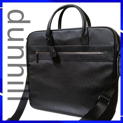 Dunhill black leather - dunhill,
