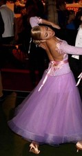 Purple Ballroom Dress
