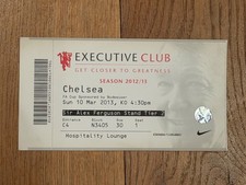 TICKET 2012/13 Manchester