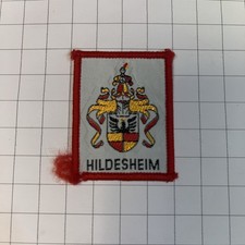 Boy Scout Badge British Scouts Western Europe HILDESHEIM District  J42 WHITE