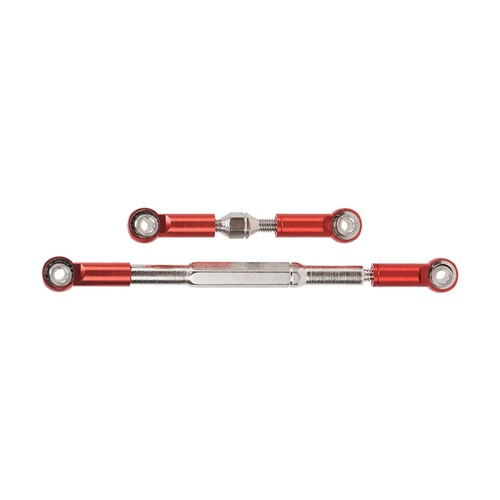 Red steering pull rod - red, for