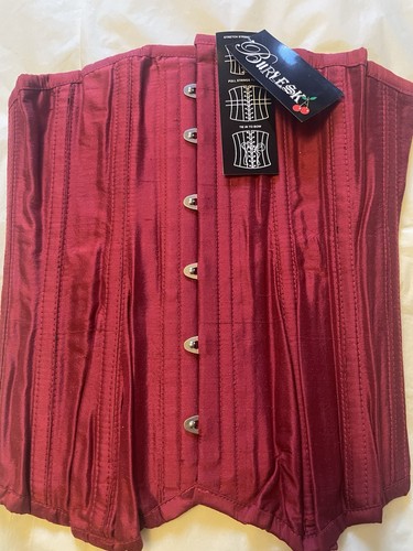 Burleska elegant burgundy silk - elegant,