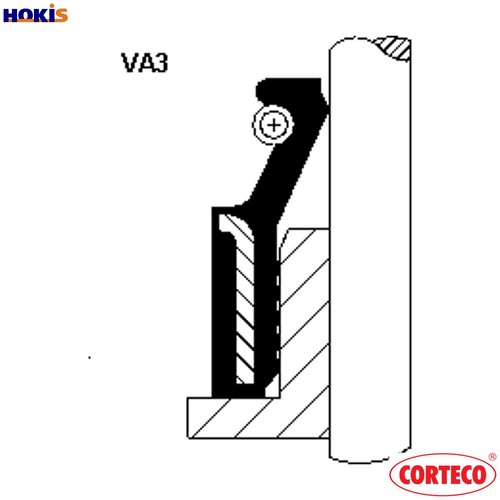 Seal ring valve - ring, 19025696