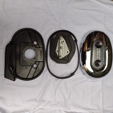 Harley Davidson Sportster 1200 Custom  Air Cleaner Chrome  filter Gaskets Trim