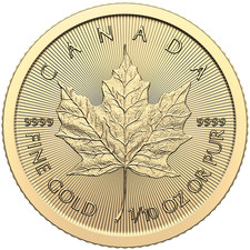 2026 Canada Maple Leaf Gold
