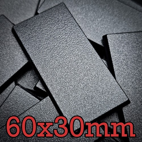 60x30mm rectangle abs - rectangle, bases