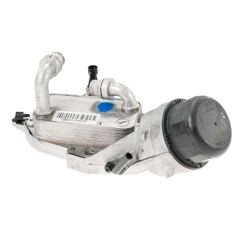 Oil filter block with - ,