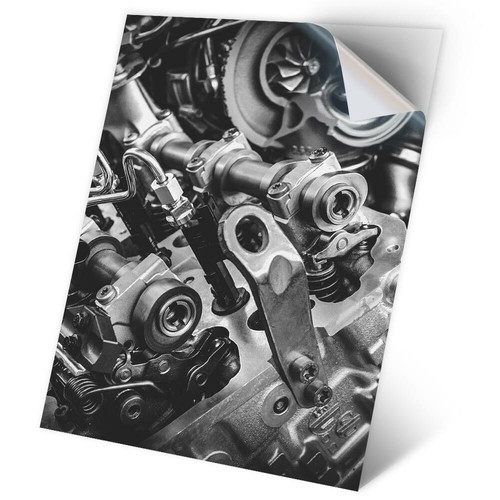 Vinyl sticker bw - 1,