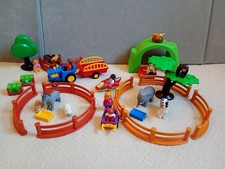 Playmobil Zoo Farm Bundle. Figures Fences Trees Animals Tractor Accessories