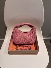 Miu Miu Pink Bag With Strap