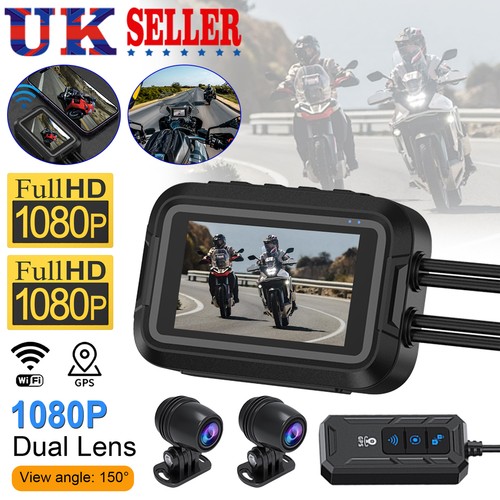 Dual 1080p motorcycle dvr - dual,