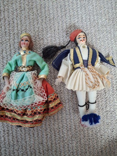 Vintage souvenir dolls - vintage,
