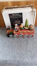 BATTERY OPERATED LED CHRISTMAS TRAIN ~~BOXED~~