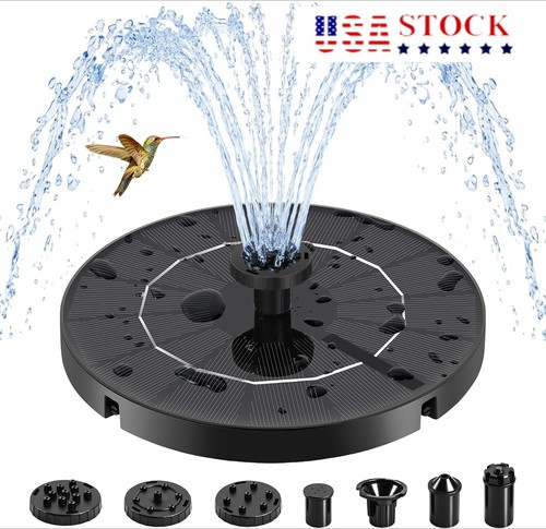 Solar fountain upgraded bird - solar,