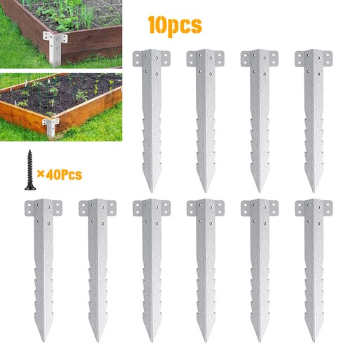 10pcs railway sleeper brackets - railway,