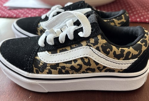 Kids black leopard print - , vans