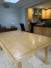 Maple dining table used seats