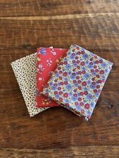 3 Fat Quarters Liberty Fabrics