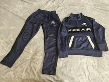 Boys Nike Tracksuit Set Size M Colour Blue