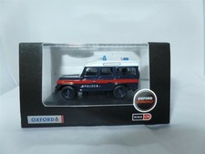 Oxford 76DEF016 DEF016 1/76 OO Land Rover Defender LWB Long Hong Kong Police