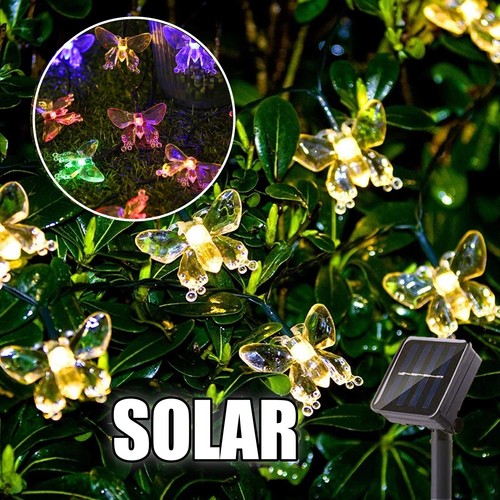 Led solar butterfly - led,