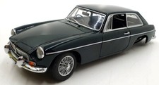 Autoart 1/18 Scale 76602 - 1969 MGB GT Coupe MkII Green With Display Case