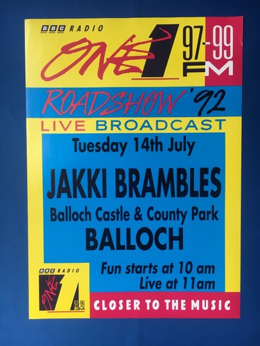 Bbc radio roadshow - radio, 1992