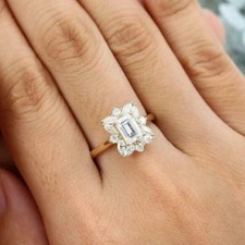 3 Ct Emerald Cut Diamond