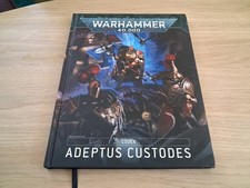 Warhammer Codex Adeptus Custodes 40K Rulebook SEE PHOTOS/DESCRIPTION 