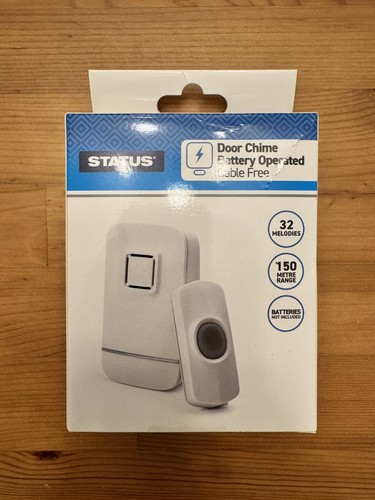 Status door chime battery - door,