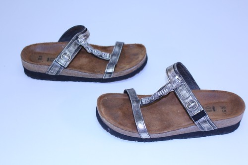 Naot silver straps women - naot,