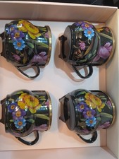 Mackenzie Childs Black Flower