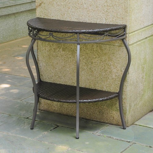Valencia resin wicker steel - resin, wicker/steel